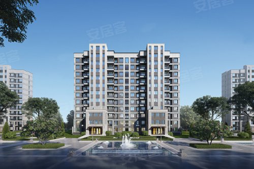 公园式社区建业湖山境