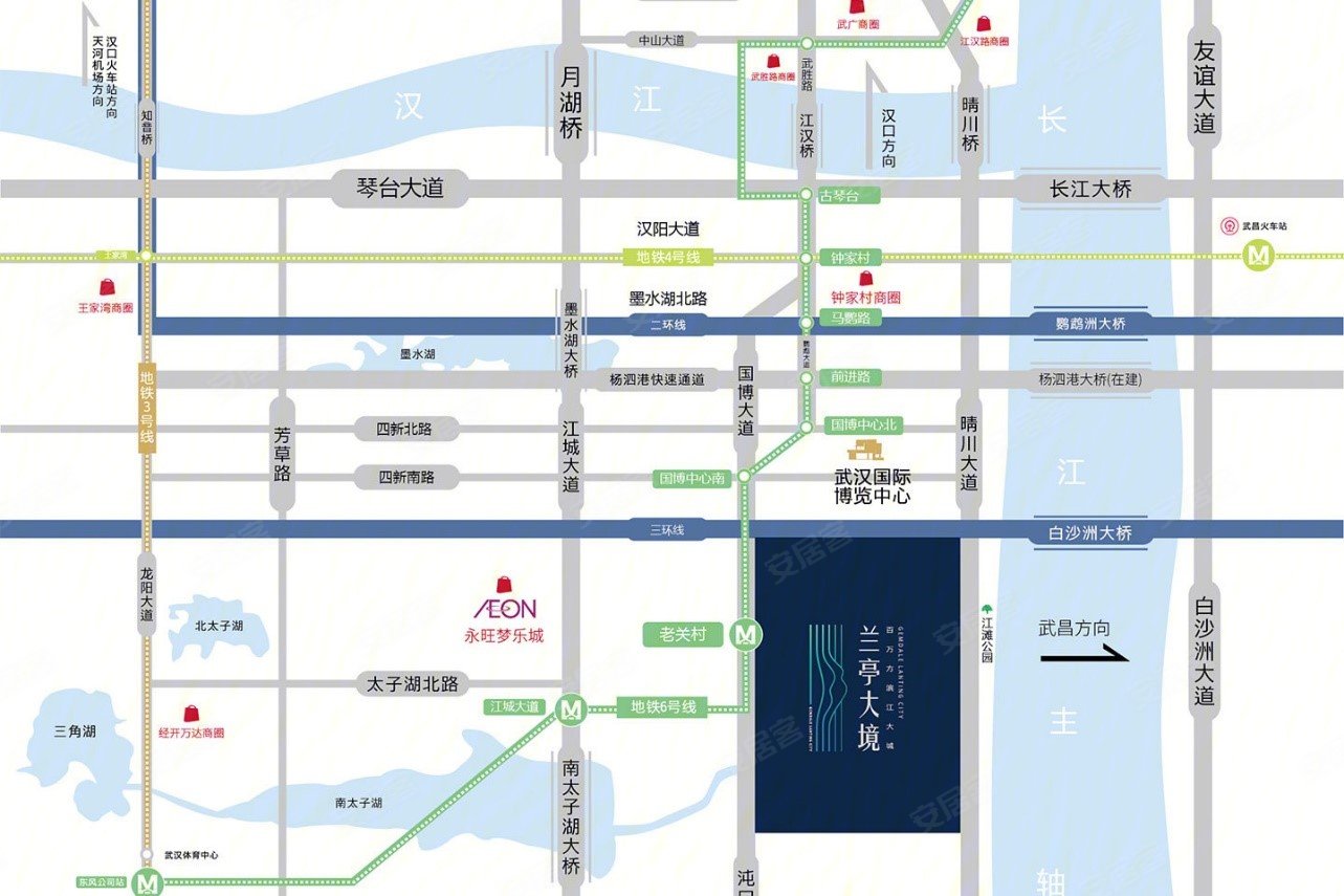 金地兰亭长江序 | 主城滨江最后一公里_武汉_楼盘评测_安居客