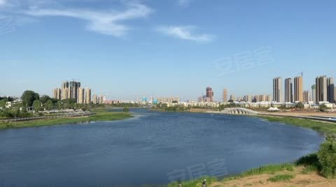 漯河绿地城动态:三期前面的银沙滩公园施工中～以后出门就是各大主题