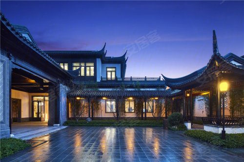 蓝城风荷九里:蓝城品牌 顶奢中式合院