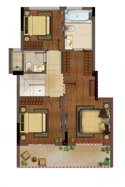 荣安翡翠半岛户型图