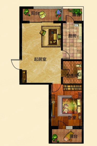 尚东辉煌城户型图