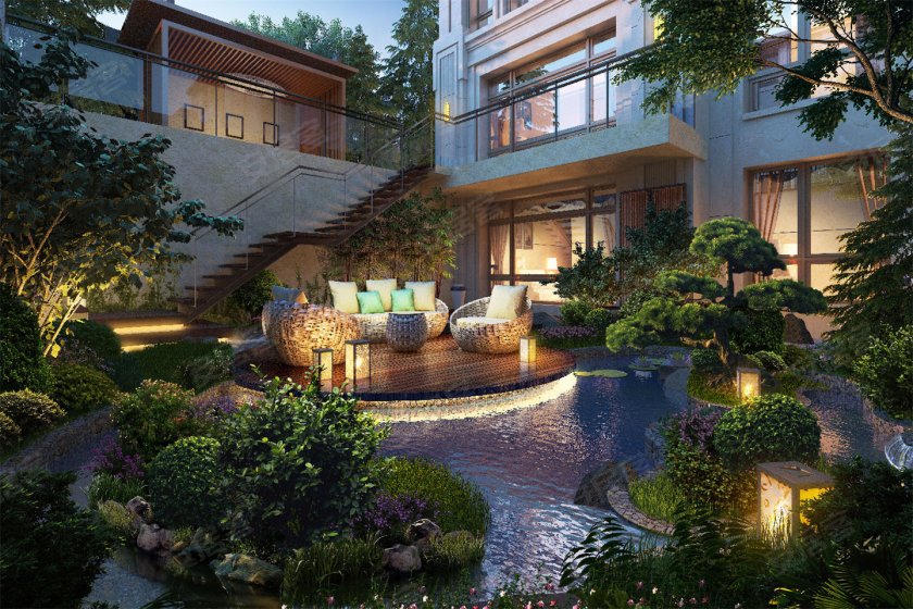 西五环新品花墅-领秀翡翠墅(组图)