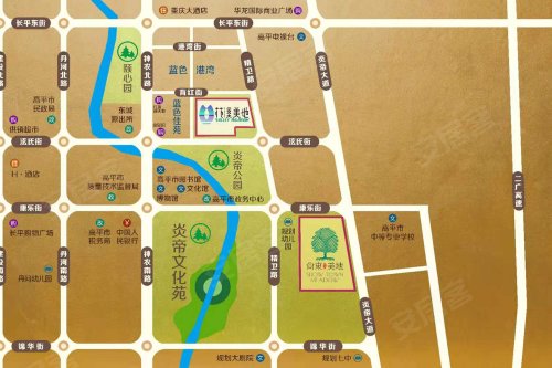 花溪美地项目楼盘地址位于高平市育红街以南,精卫路(规划路)以西,周边