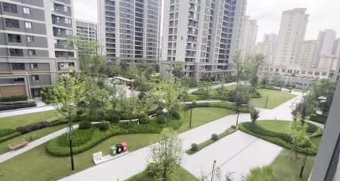 地建嘉信·臻华府动态:实景交付小区,绿化真舒服-汉中安居客