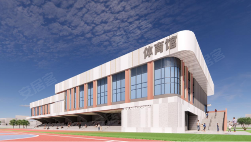 这所金广中学正式动工公办九年制的校区