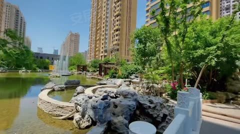 晋府玖号动态:小区内的绿化景观,喜欢的微我-运城安居客