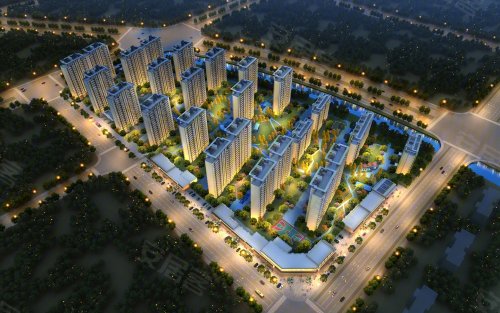 于江北国家级新区,科学城板块,对望河西南cbd,项目规划打造24栋住宅