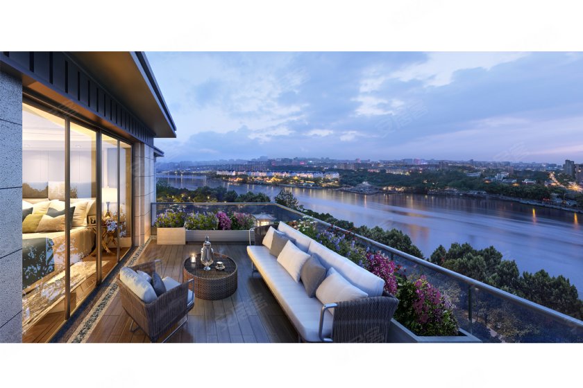 丽景湾建面约95127㎡湖岸高层写意人居新篇章