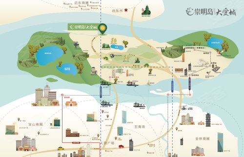 崇明岛·大爱城:回归自然的田园有机生活