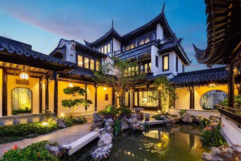 绿城义乌桃花源叠院开放式轻巧空间