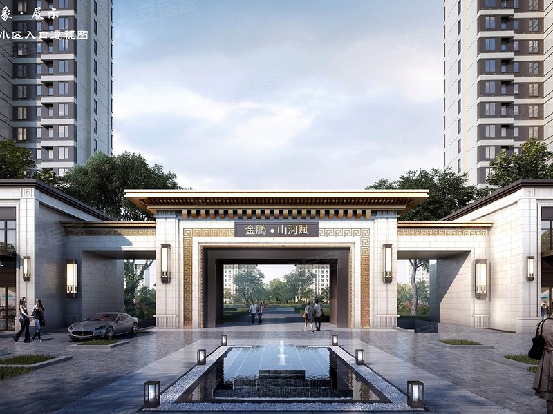 滁州热门活动 金鹏山河赋项目占地面积67624㎡,总建面约18.