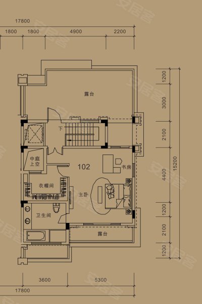 御河湾花园户型图