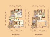 碧桂园·城市花园楼层平面图