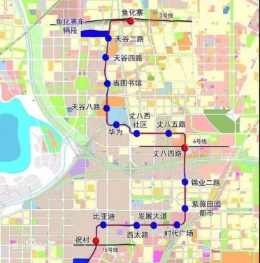 西安云轨规划路线(具体以官方公布为准)