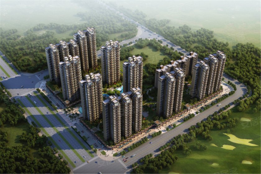 华元奥林华府:幸福的小区