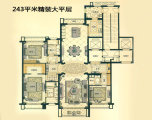 浦东星河湾三期楼层平面图