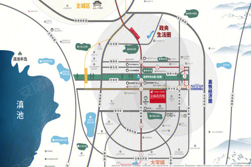 公园环伺匠造舒居 雨花玖悦项目鉴赏