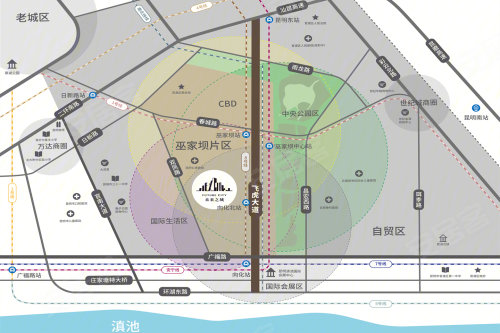 尽享巫家坝高配套+多地铁 首创未来之城项目解析