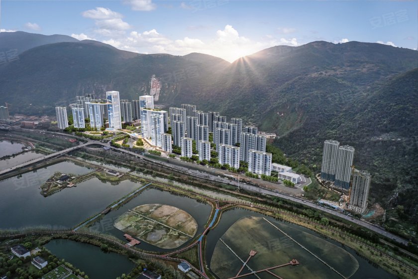 02/ 13 项目坐落于黄荆山脚下,磁湖南岸,毗邻黄石湿地公园,有着得天独