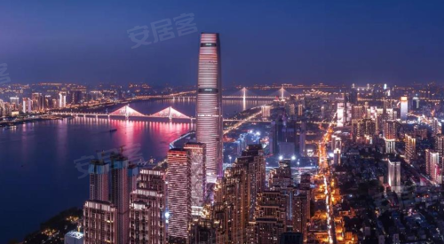 天奕,雄踞武昌内环滨江商务核心区,比邻即将开业的华中最大量级天街&m