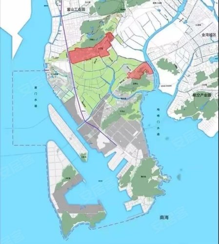 规划区位于珠海市西部,高栏港经济技术开发区平沙镇,包含了平沙镇中心