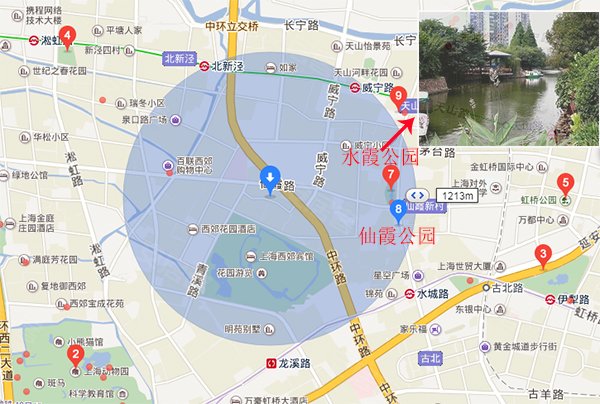 它的周边的配套也是十分完善的,而朗诗新西郊靠近西郊宾馆,当然也使得