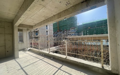 恒地天悦动态:143平户型工地实地看房，采光很好。-泰安安居客