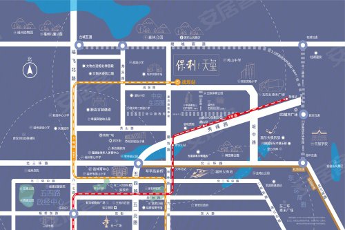 五四北百亩大盘 保利天玺项目解析 –成都 楼市动态 – 安居客