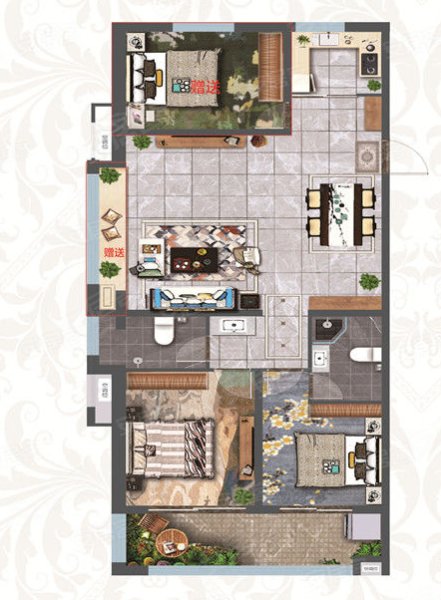 奥特莱斯·澜铂湾户型图