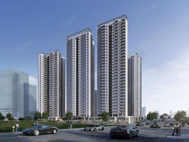 南宁热门活动 深石汉华锦上城 总占地约50亩,两幅地块相邻,内部规划有