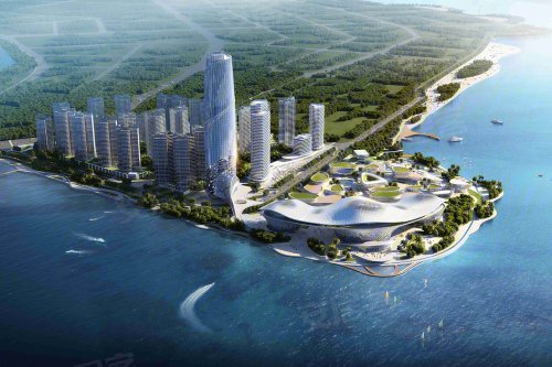 湛江华侨城欢乐海湾丨金沙湾之上