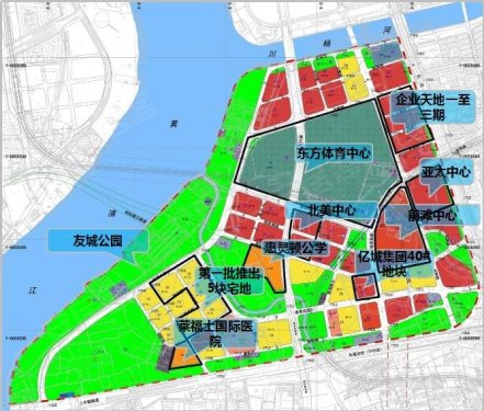 成上海新的世界级中央商务区,便在前滩投入了百亿元建第二个陆家嘴