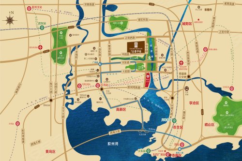 北岸新城规划品字架构 改善现房眼见为实