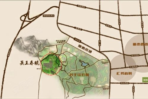 晋城楼盘 城区 吴王春晓 吴王春晓项目地址位于城区吴王山公园水山岭