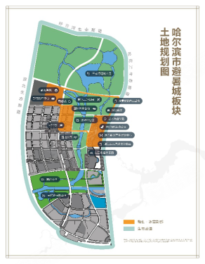 新区包括哈尔滨市松北区,呼兰区,平房区的部分区域,规划面积493平方