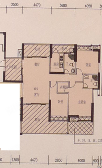 海湾一城户型图