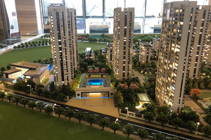 西南板块纯居住新盘 城建琥珀御宾府沙盘解析