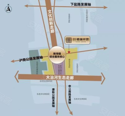 (新场规划图)