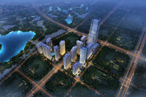 绘制巫家坝城市新封面 走进中国铁建西派国樾