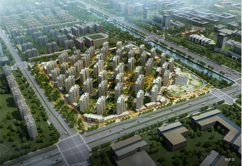 温州宝龙广场位于滨海六路与金海大道交汇处,地处空港新区.