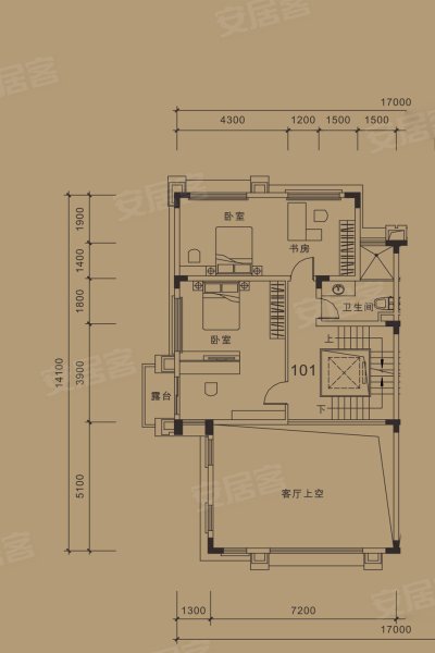 御河湾花园户型图