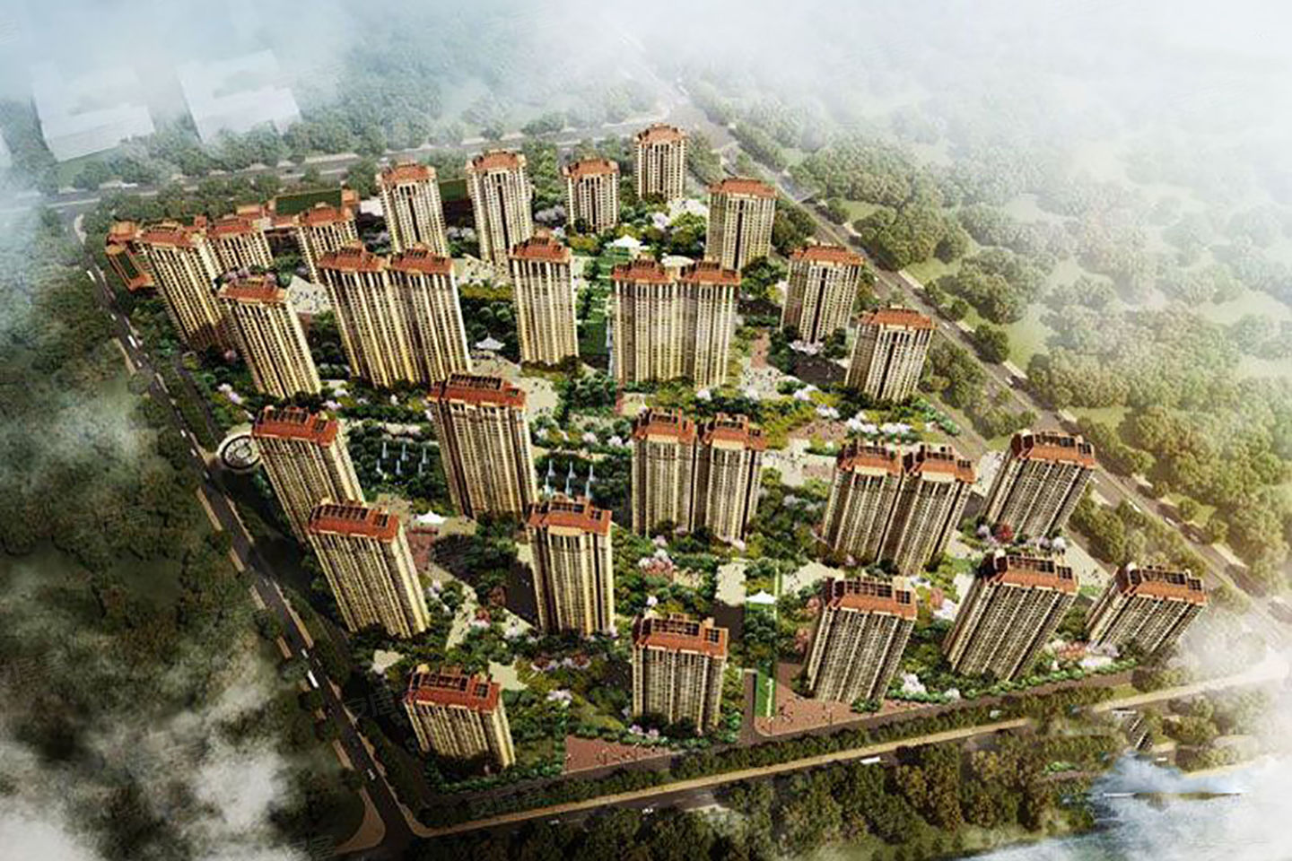 天津楼盘 津南楼盘 海河教育园区楼盘 仁恒滨河湾