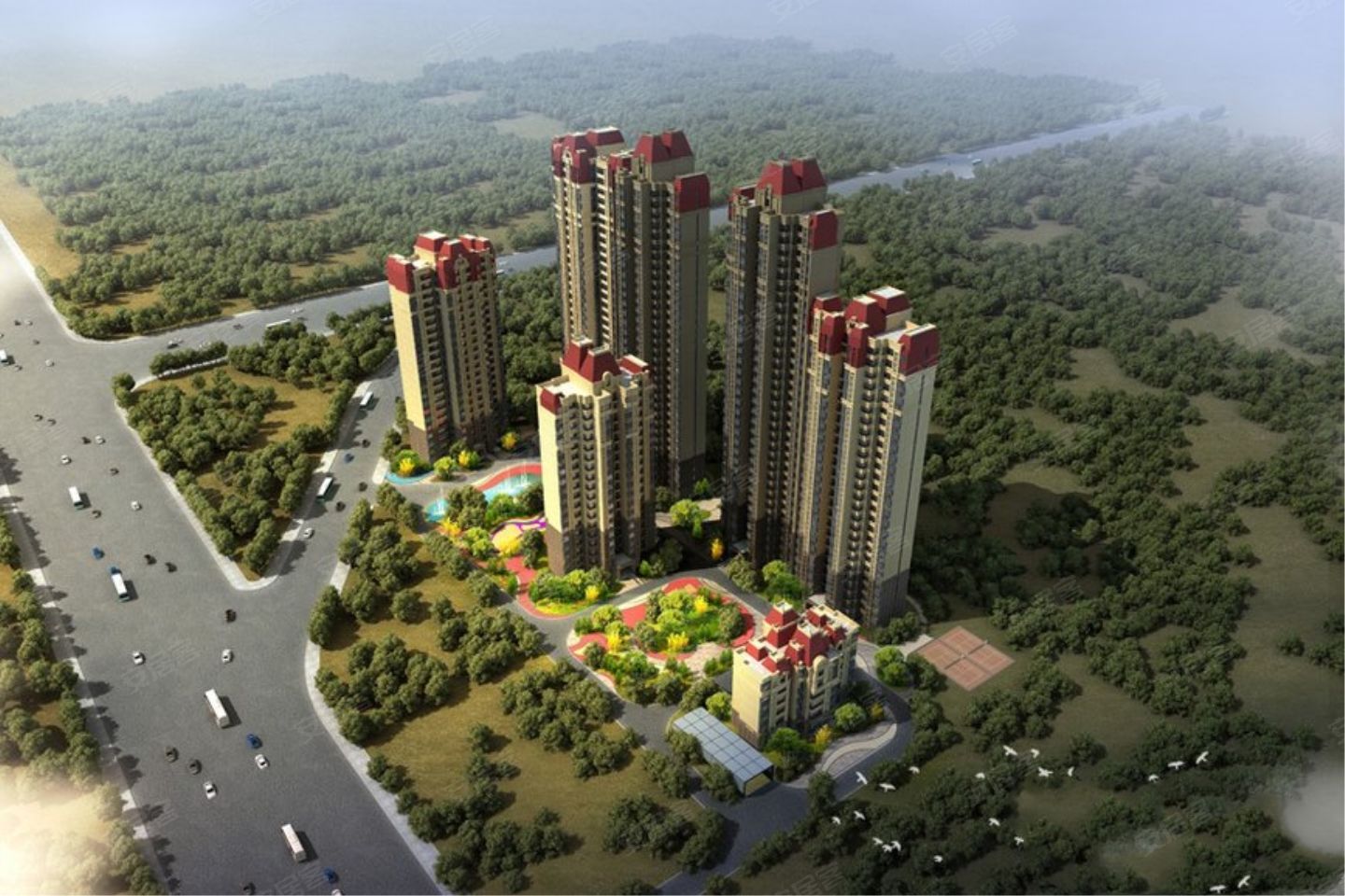 恒大御峰,哈尔滨恒大御峰房价,楼盘户型,周边配套,交通地图,东铁街1号