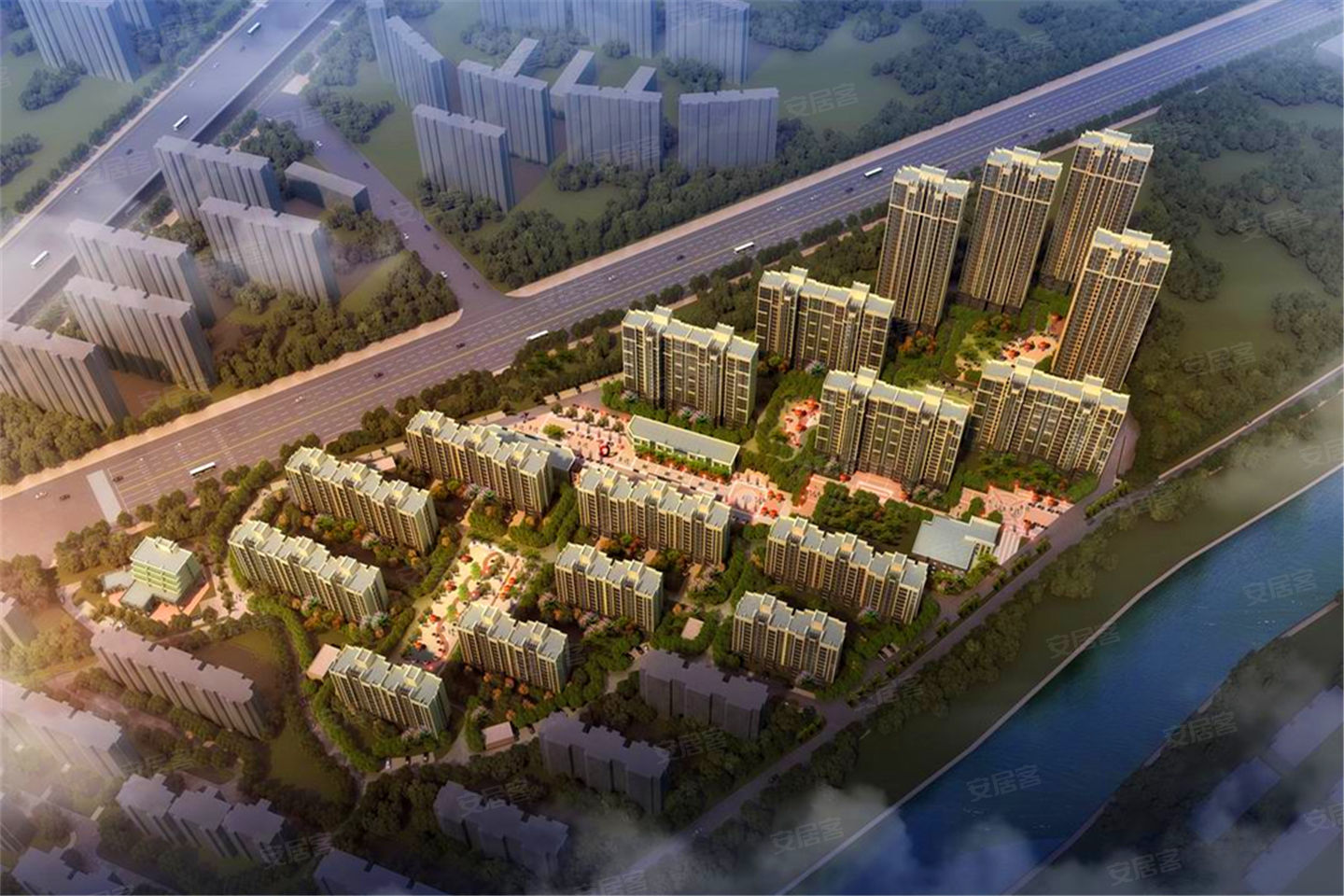 武汉楼盘 江岸楼盘 后湖楼盘 金桥庭院