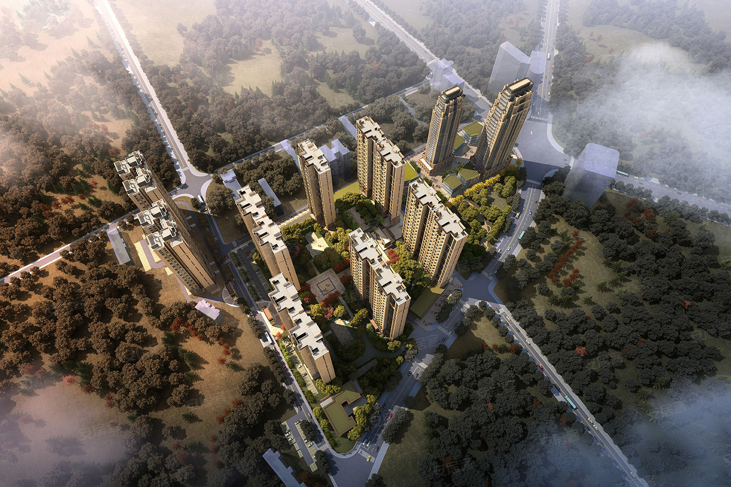 建发中央公园,长沙建发中央公园房价,楼盘户型