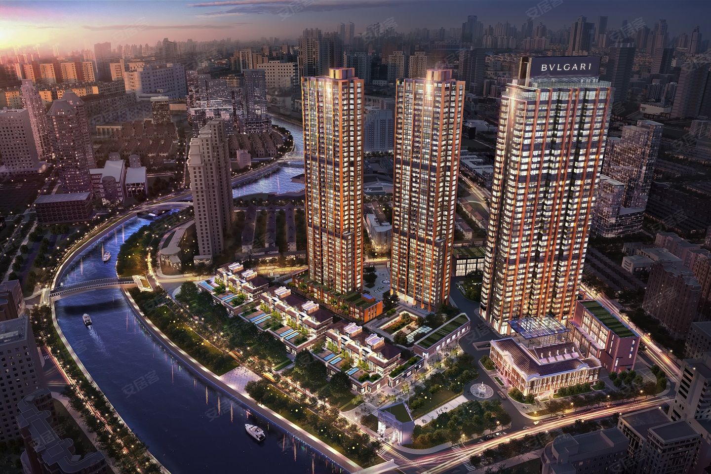 华侨城苏河湾塔尖住宅