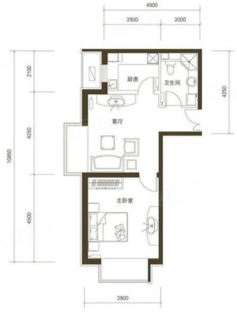 京贸国际城户型图