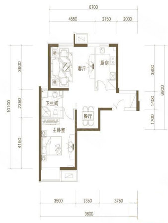 京贸国际城户型图