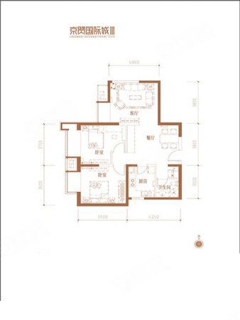 京贸国际城户型图